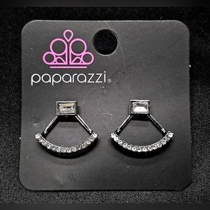 🖤 'Delicate Arches' Gunmetal Double Post Earring - Paparazzi Accessories🖤